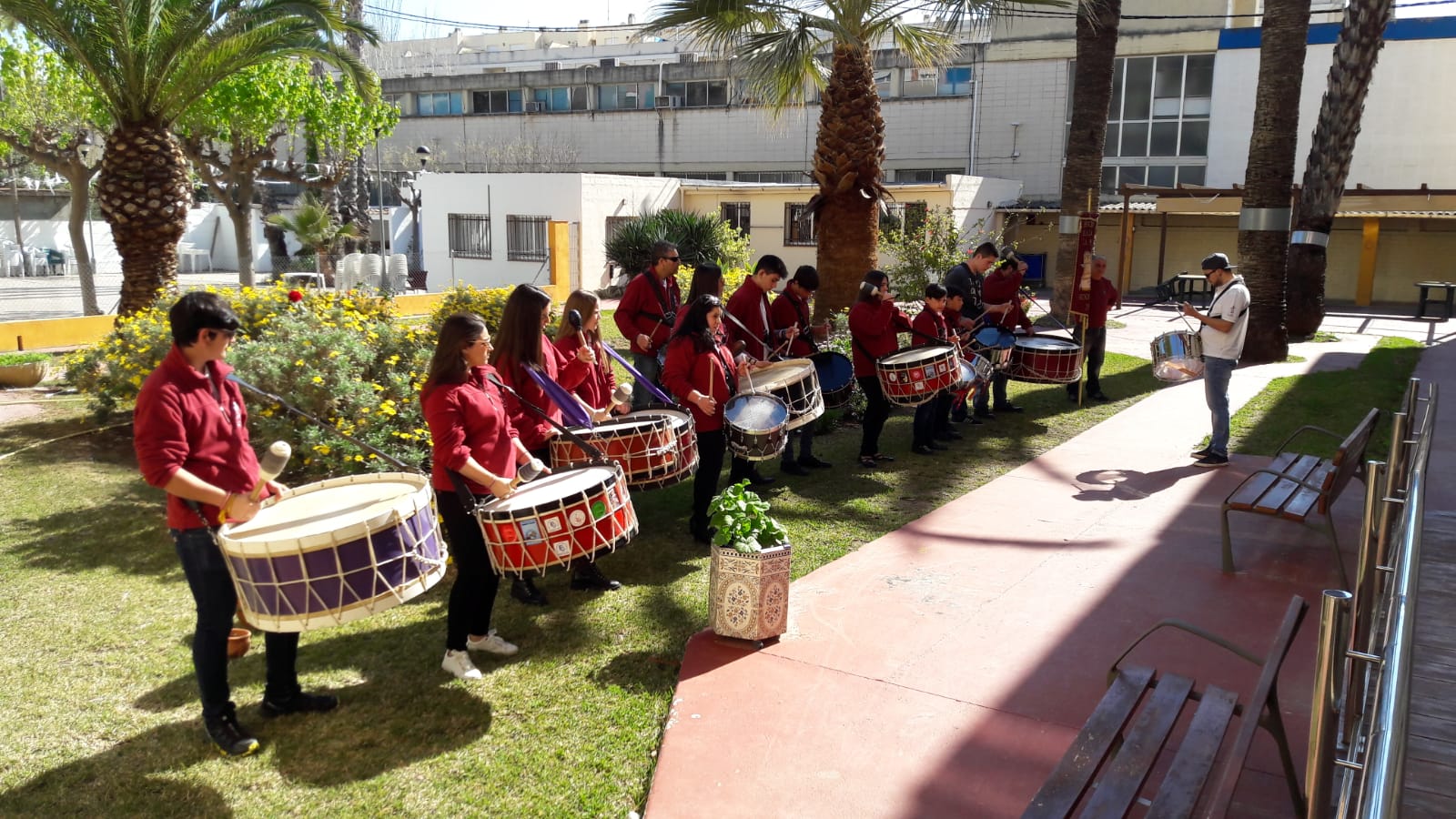 Actividades de la Banda de Bombos y Tambores