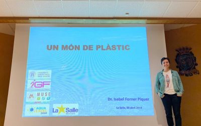 Conscienciació sobre la problemàtica dels plàstics als medi aquatic